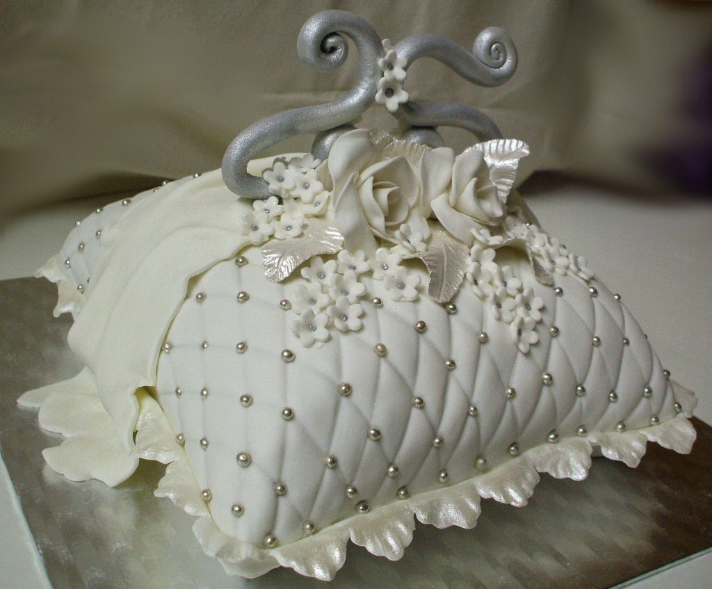 decoracion de tortas para bodas de plata